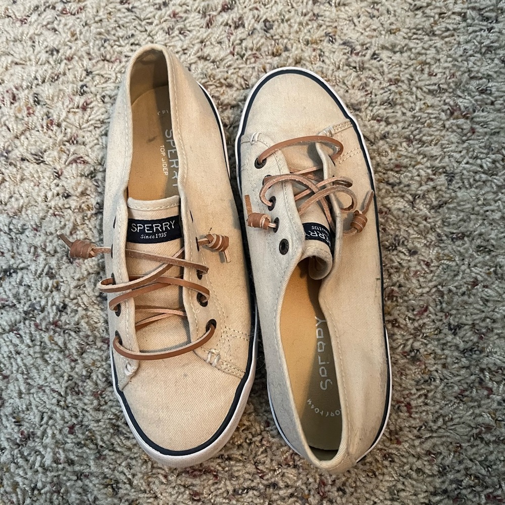 Sperry Pier View Sneaker - Tan 8